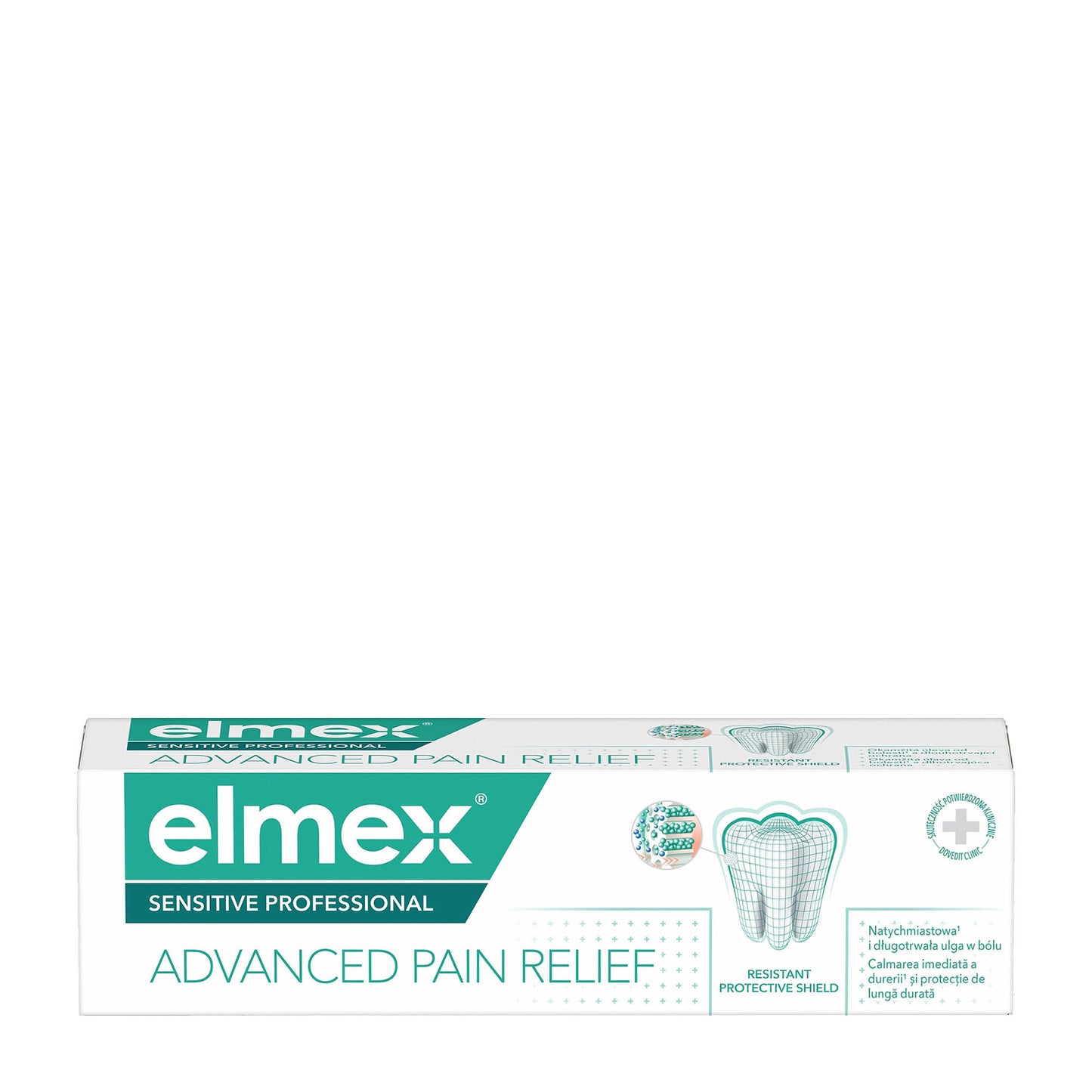 elmex Sensitive Professional advanced pain relief toothpaste, 75 mL