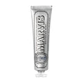 Marvis Whitening Mint toothpaste tube on a white background