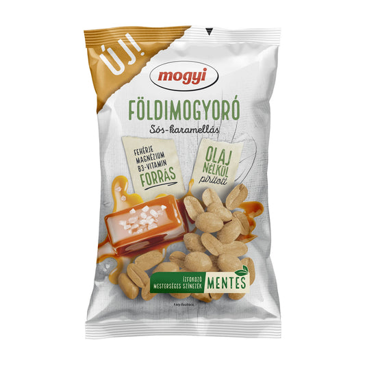 Mogyi Peanuts Salted Caramel flavor, 130 g