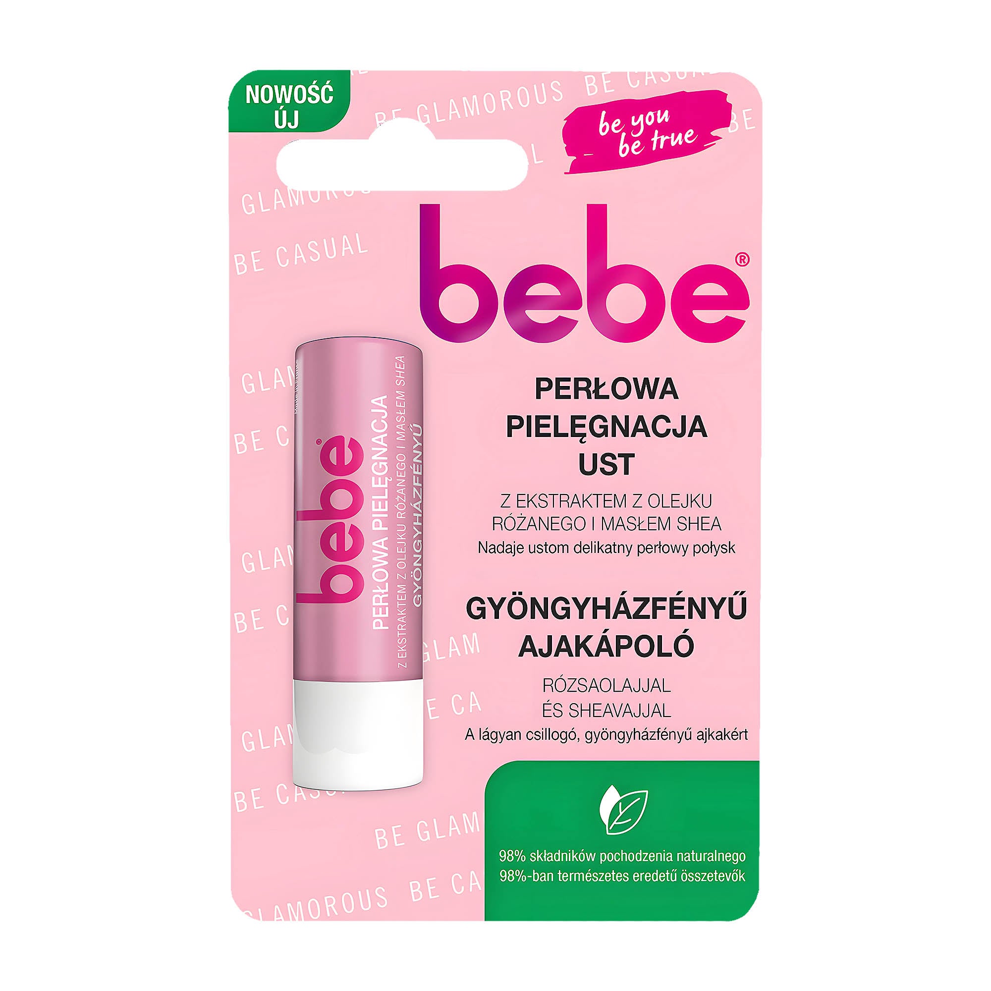 Bebe Pearl Shine Baume à lèvres, 4,9 g