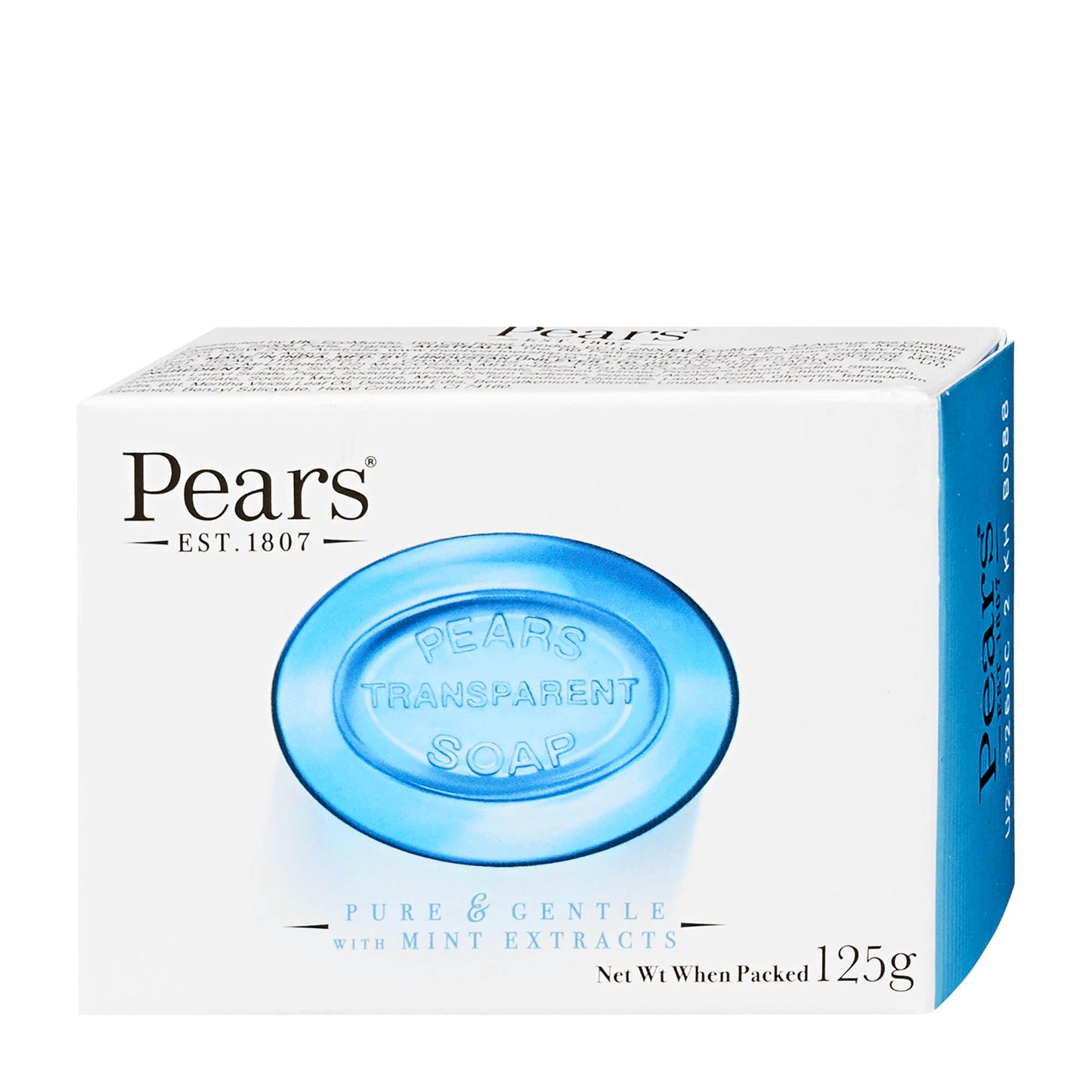 Pears Pure & Gentle Minze Seifenstück, 125 g