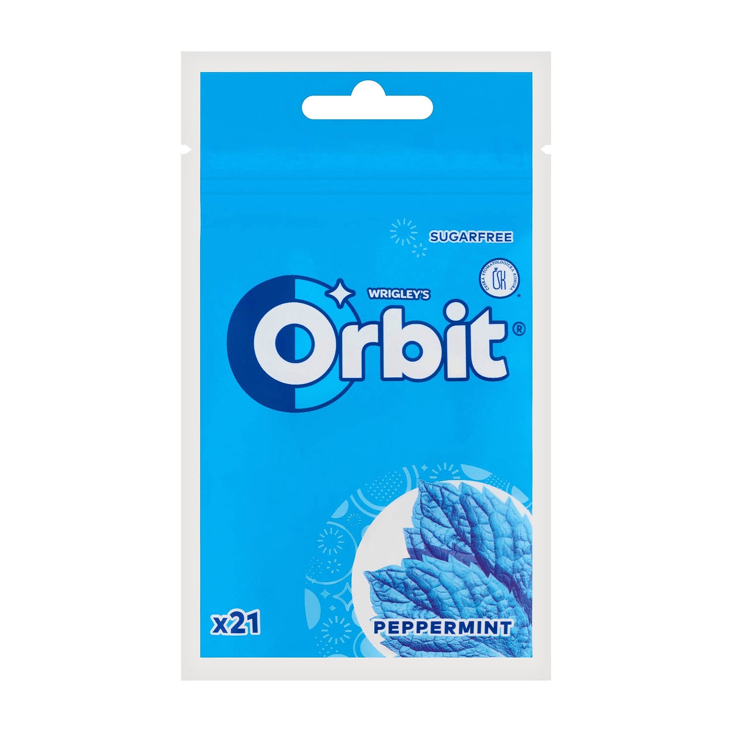 Orbit Pfefferminzkaugummi, 21 Stück