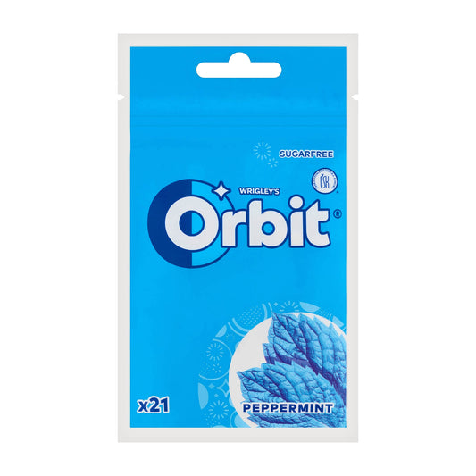 Orbit Pfefferminzkaugummi, 21 Stück