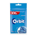 Packaging of Orbit Peppermint xxl chewing gum with 36 pieces.