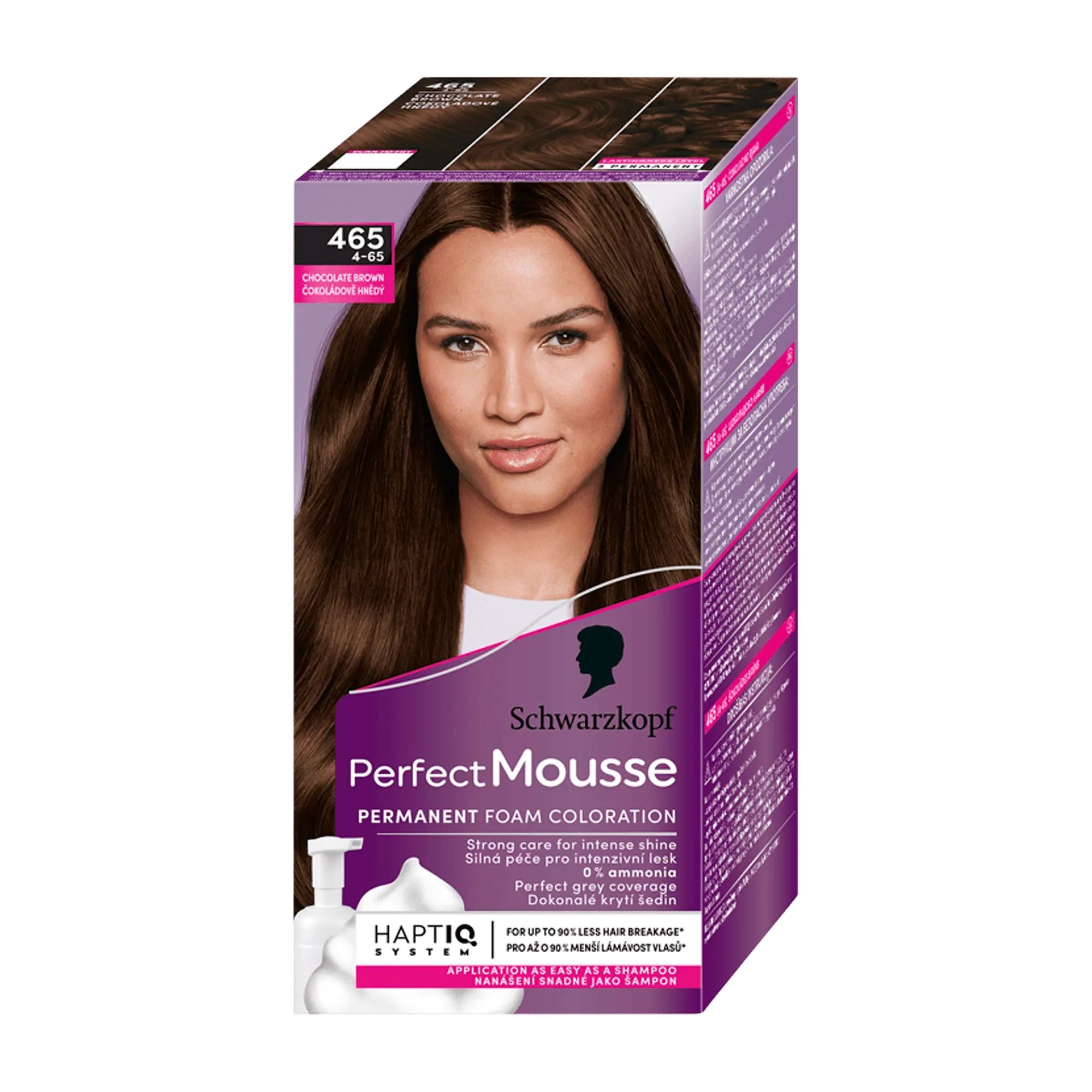 Schwarzkopf Perfect Mousse 4-65 Châtain Chocolat Coloration permanente