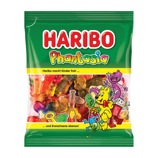 Haribo Phantasia Fruit Gummi & Foam Sugar, 175 g