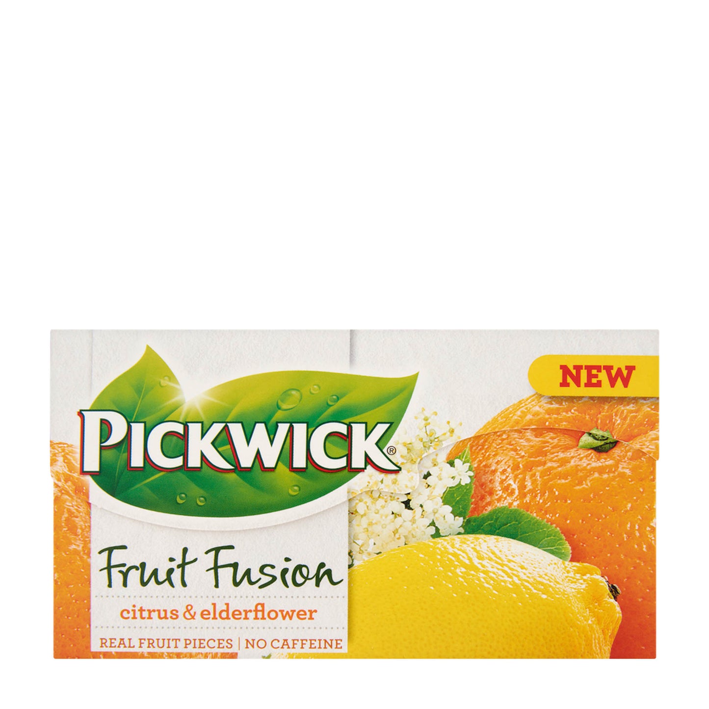 Pickwick Fruit Fusion Zitrus- und Holunderblüten-Früchtetee, 20 Stück