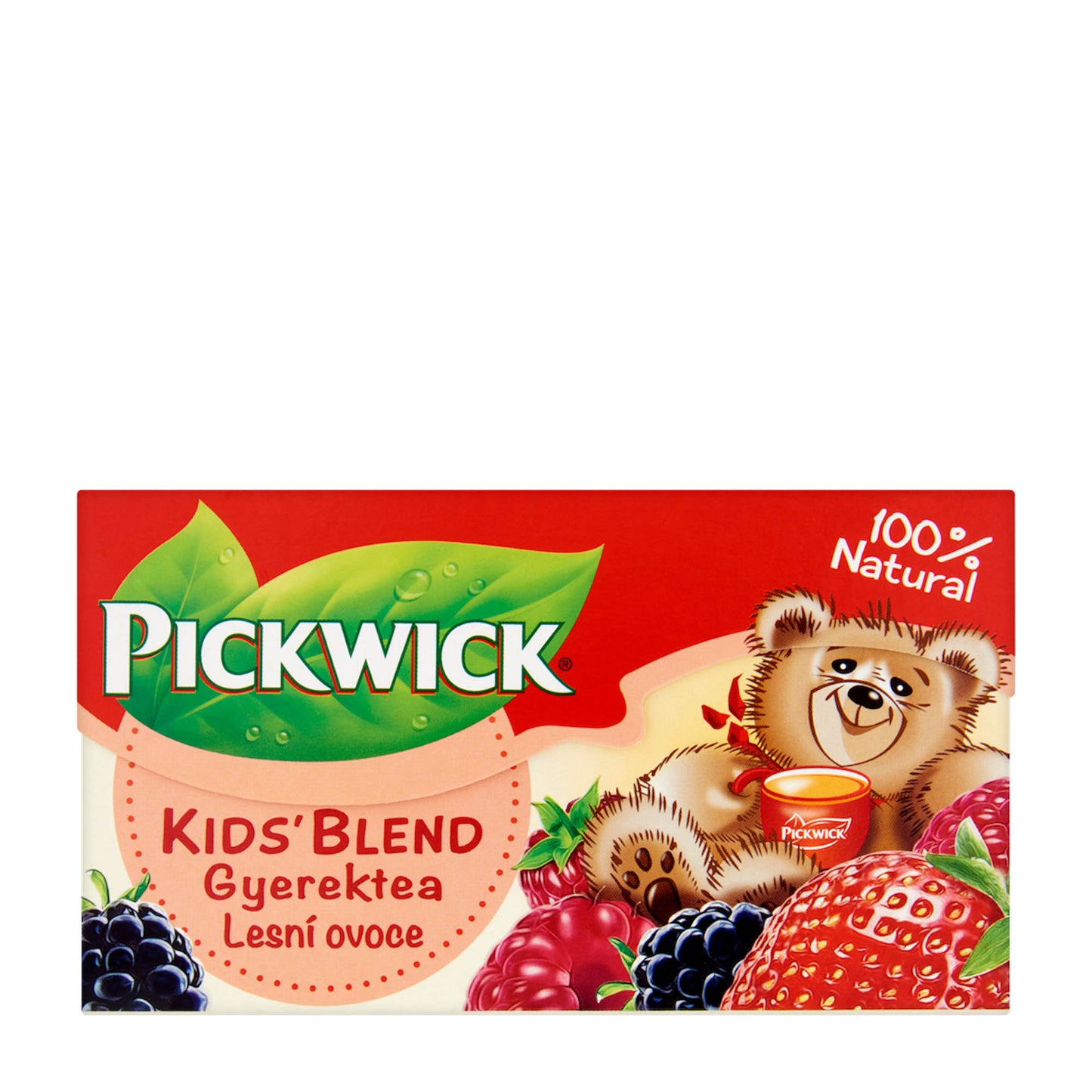 Pickwick Kids Blend Waldfrüchte-Rooibos-Tee, 20 Stück