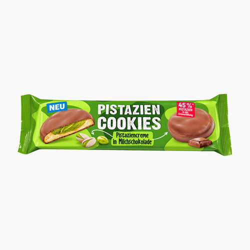 A package of Pico Food Pistachio Cookies on a plain white background.