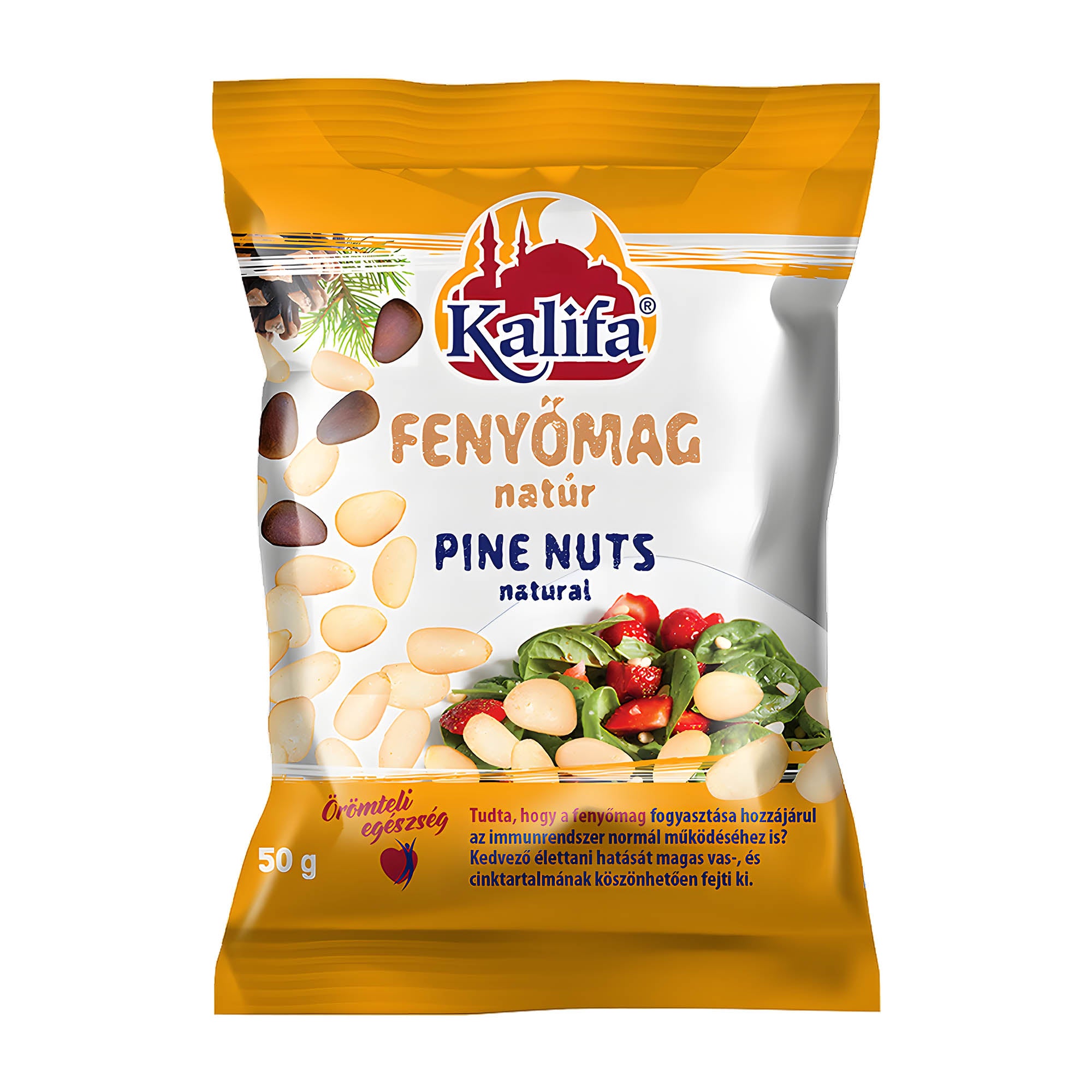 Kalifa Pignons de pin naturels, 50 g