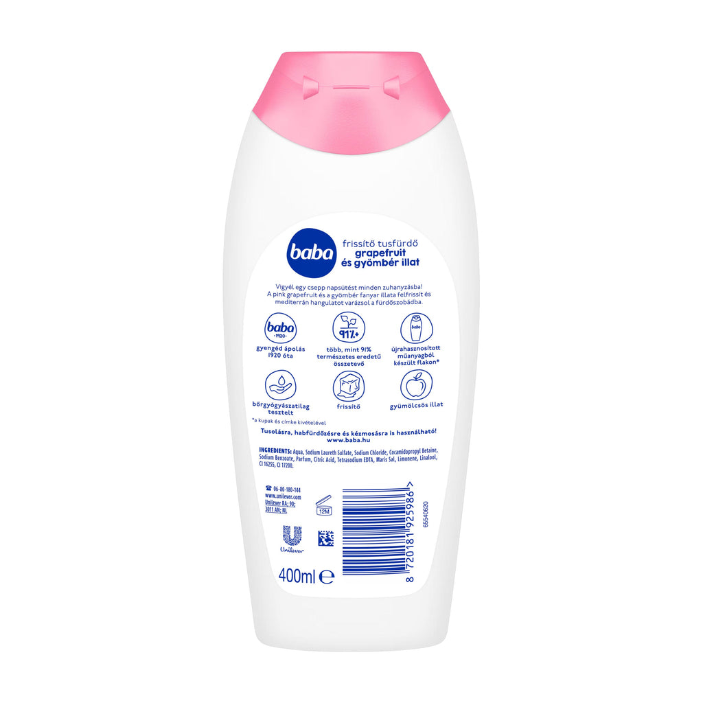 Baba Duschgel Pink Lemonade, 400 ml