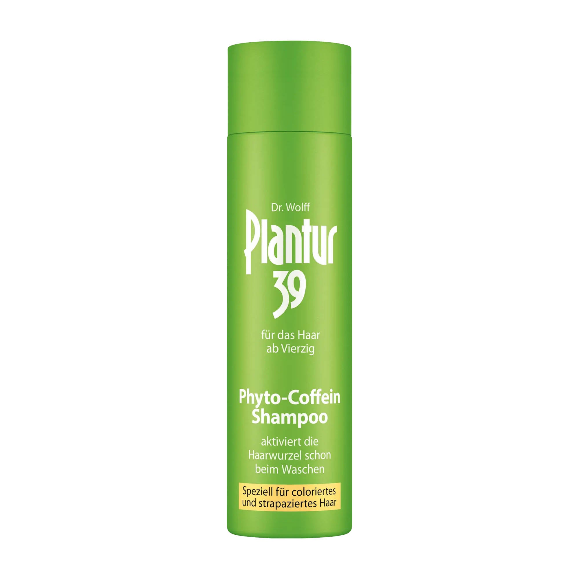 Plantur 39 Shampooing phyto-caféine pour cheveux colorés, 250 ml