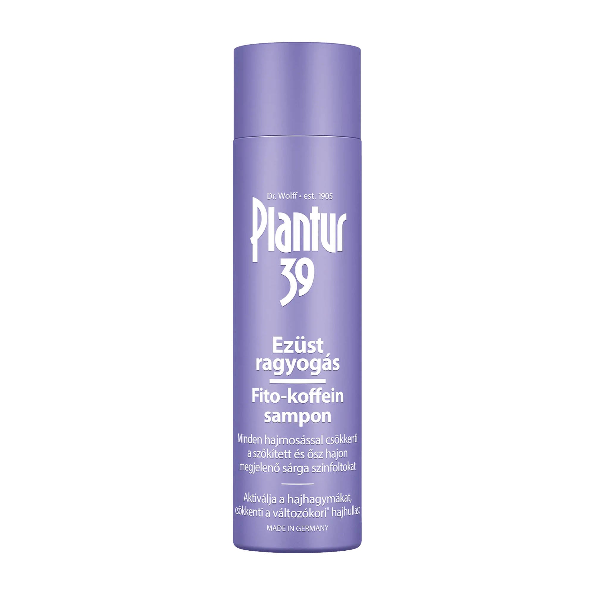 Plantur 39 Color Silber Phyto-Coffein Shampoo, 250 ml