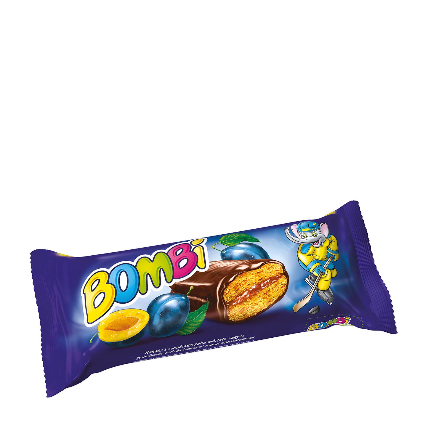 Bombi Plum Jam Gingerbread Bar, 45 g