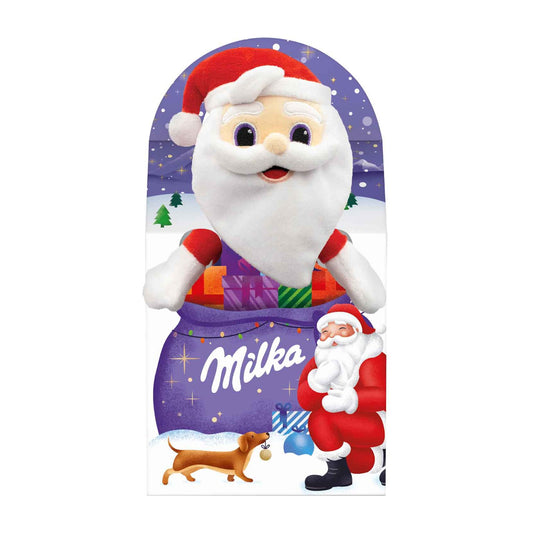 Milka Christmas Magic Mix with plush santa, 96 g