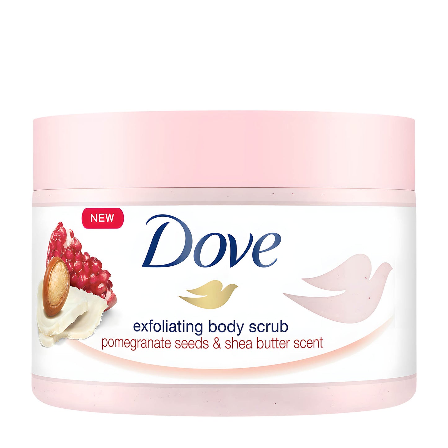 Dove Granatapfel & Sheabutter Körperpeeling, 225 ml