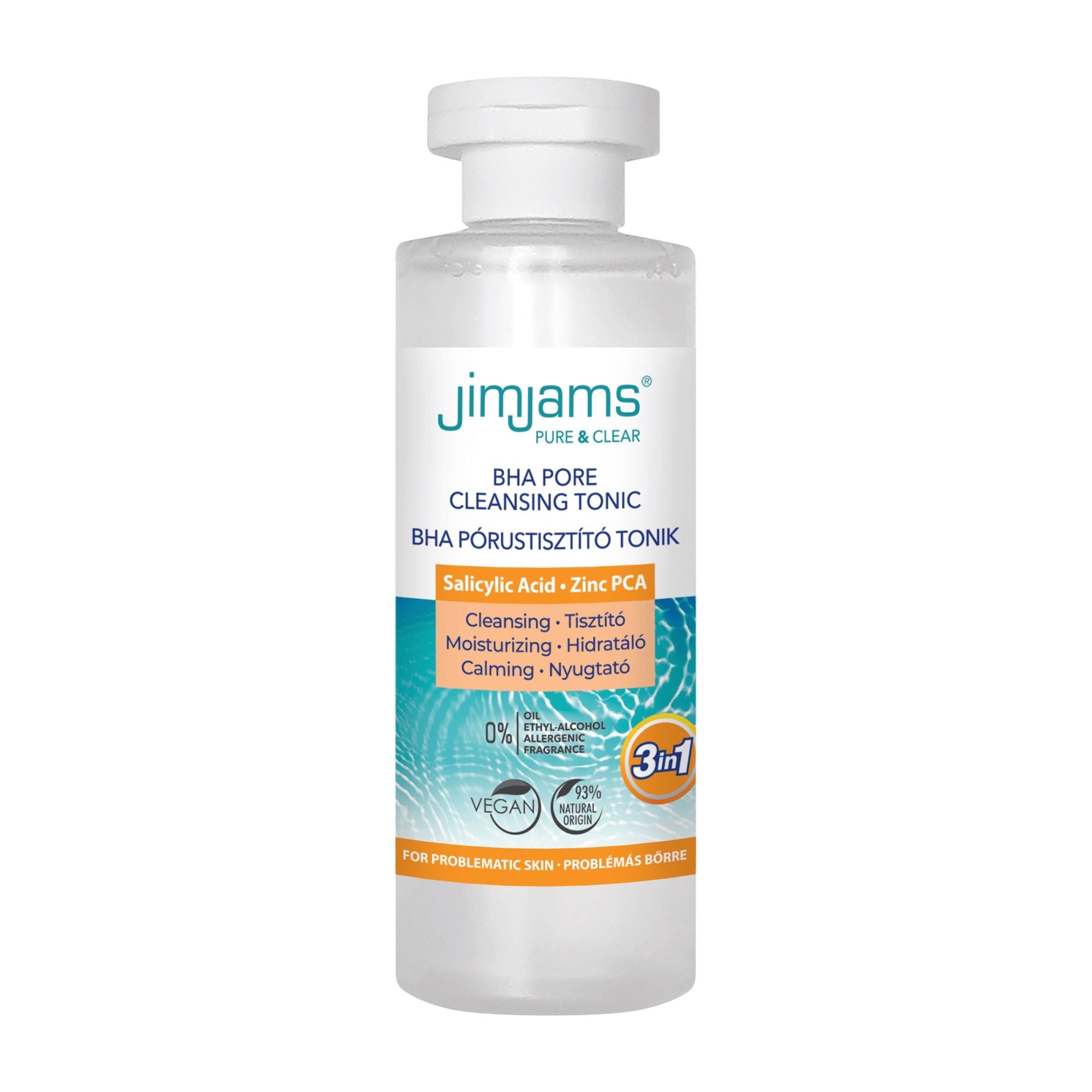 JimJams Pure & Clear BHA Porenreinigungstoner, 200 ml