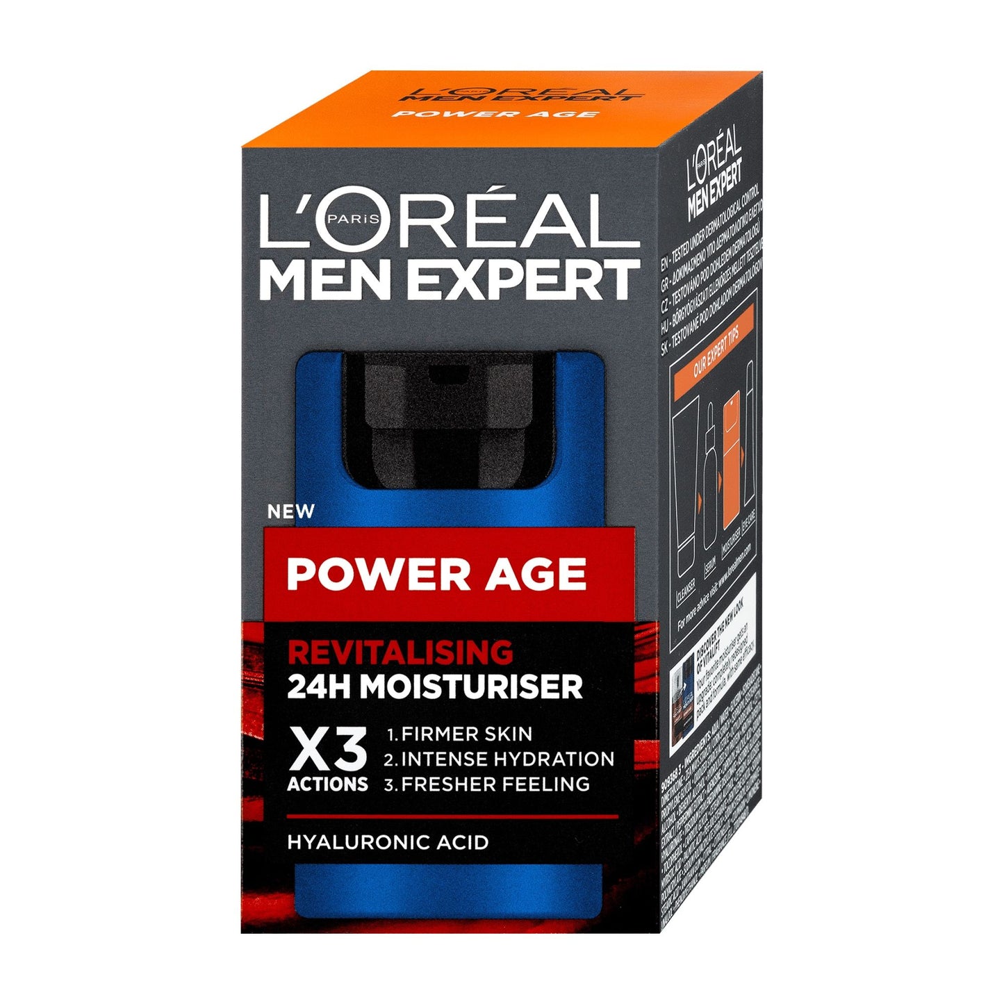 Loreal Paris Men Expert Power Age revitalizing 24h moisturizer, 50 mL