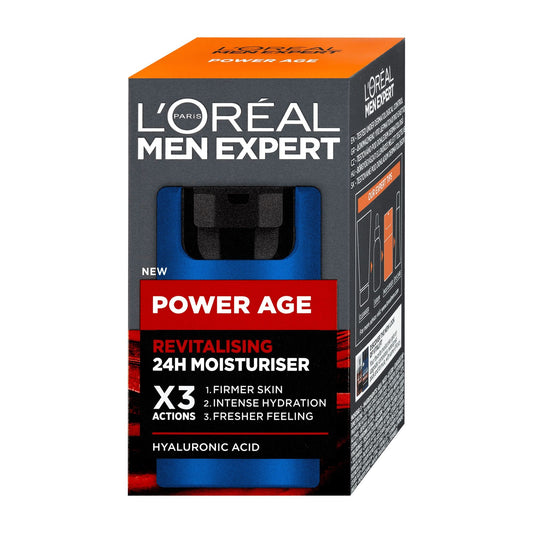 Loreal Paris Men Expert Power Age revitalizing 24h moisturizer, 50 mL