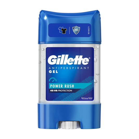 Gillette Power Rush 48h anti-perspirant gel stick, 70 mL