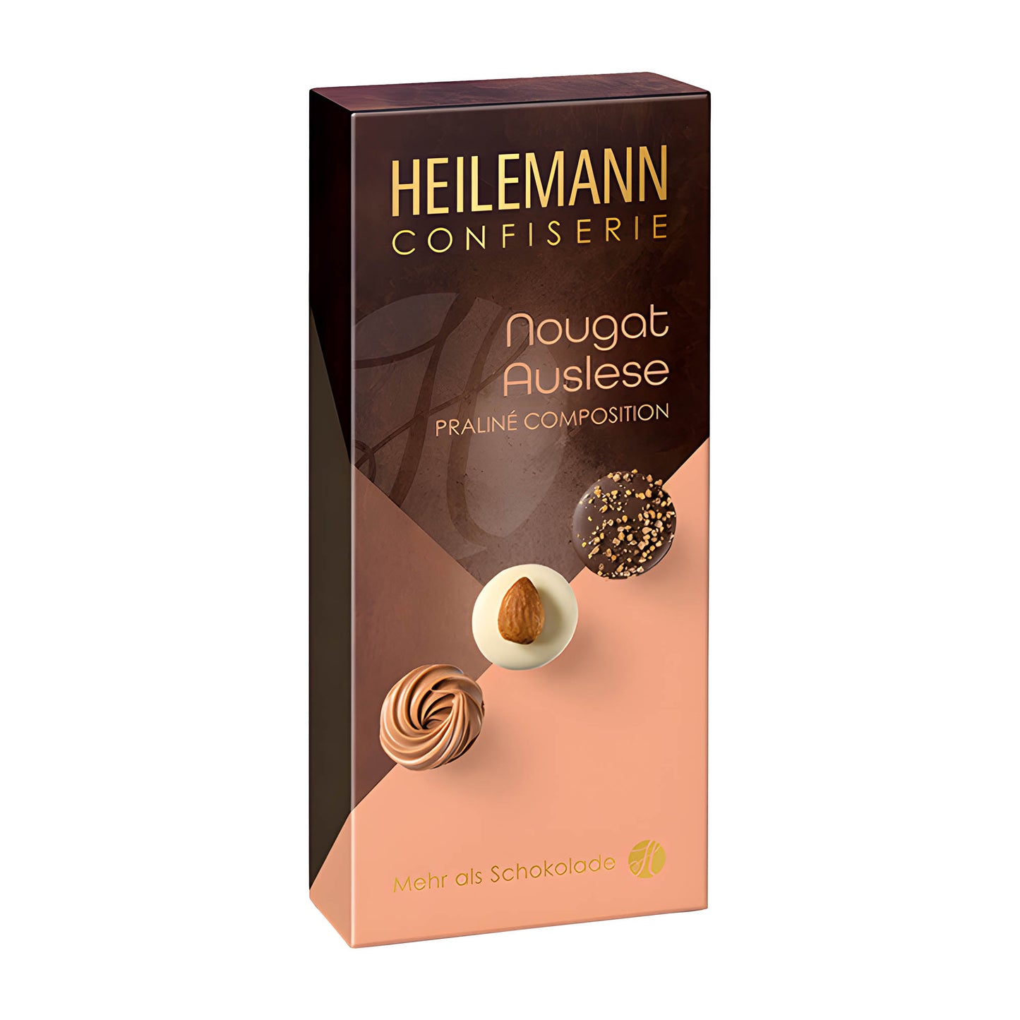 Heilemann Pralinen Komposition Nougat Auslese, 95 g