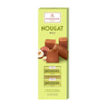 Packaging of Niederegger Hazelnut Nougat pralines, showing the product name and an image of the nougat pieces with hazelnuts.
