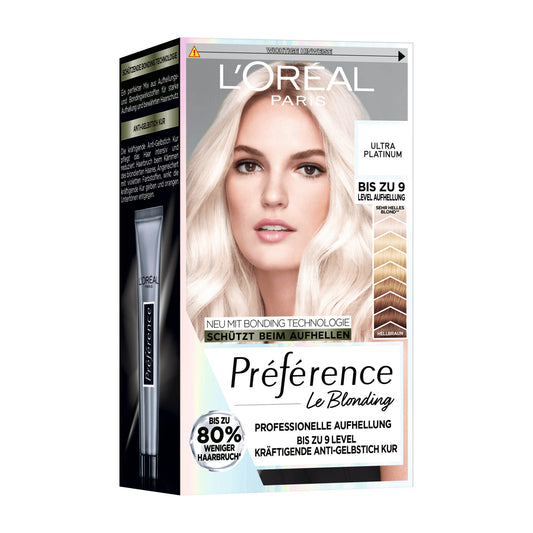 Loreal Paris Preference Le Blonding 9L Ultra Platinum Haare Aufheller