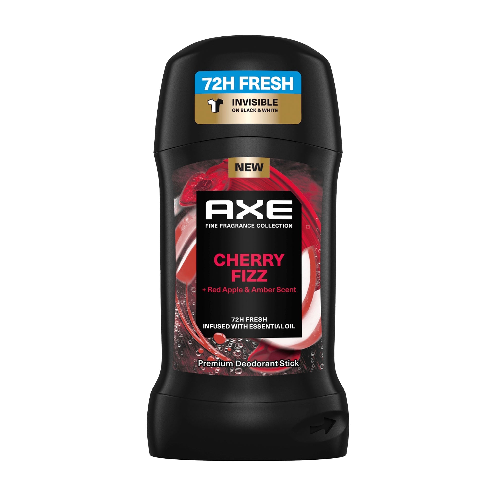 Axe Cherry Fizz 72h premium deodorant stick, 50 mL