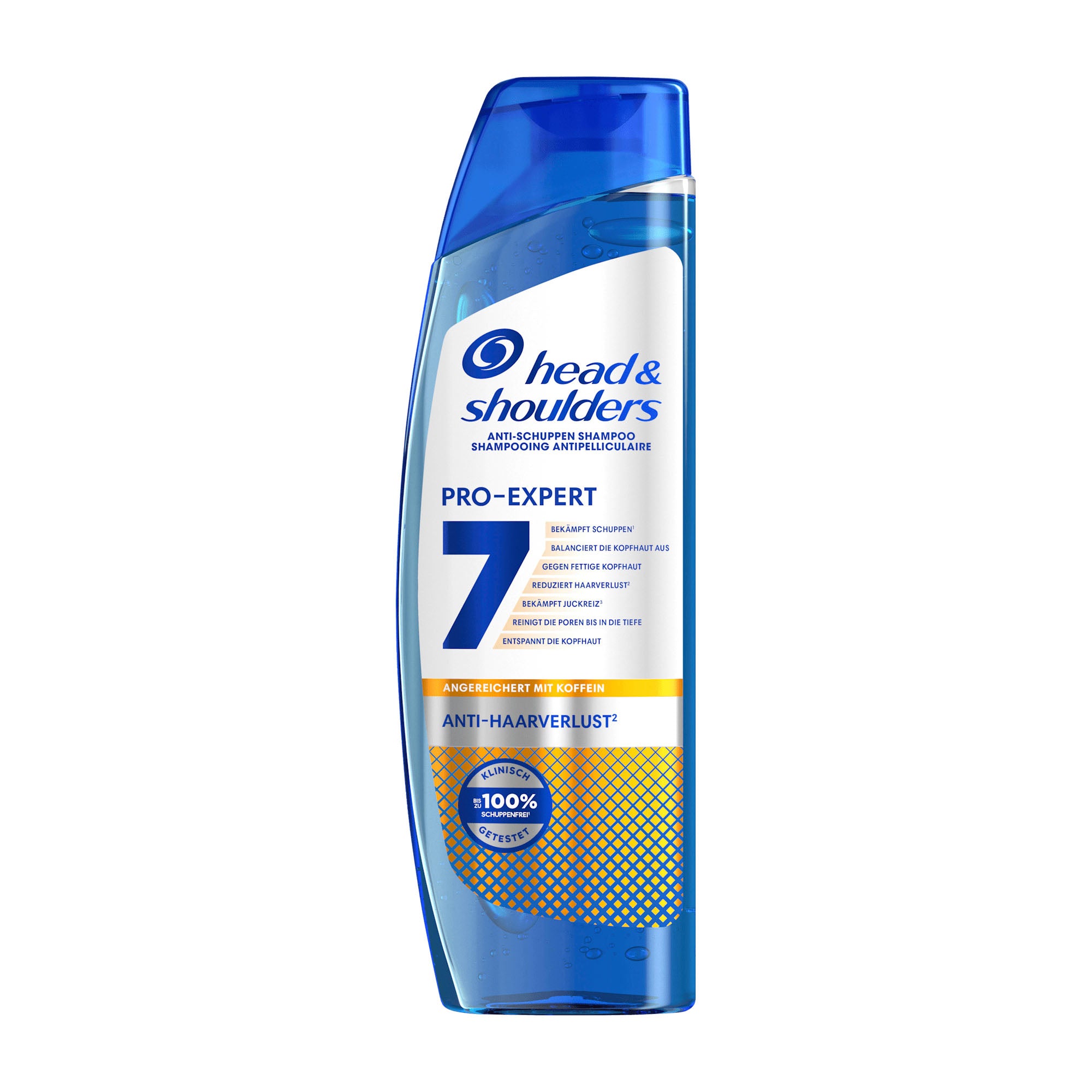 head&shoulders Pro-Expert 7 Anti-Haarverlust Anti-Schuppen Shampoo, 250 mL