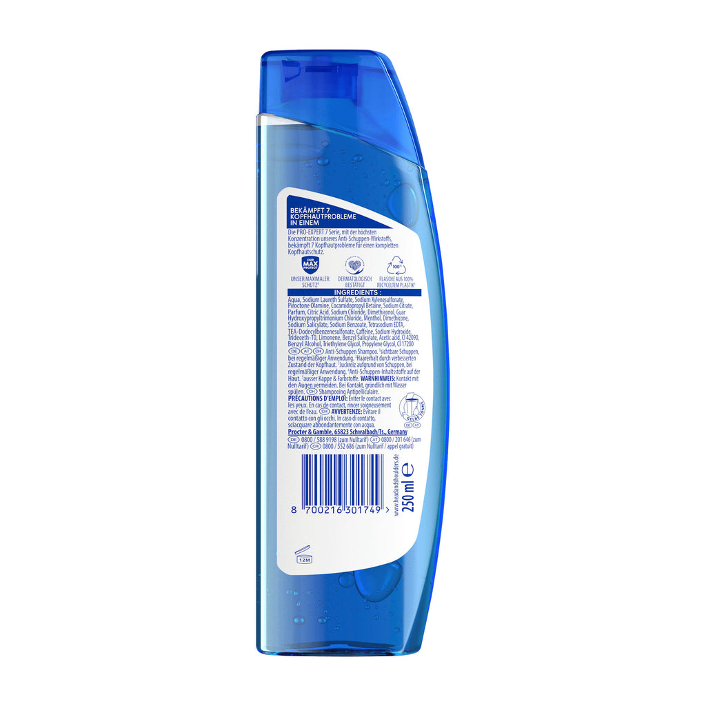 head&shoulders Pro-Expert 7 Anti-hair loss anti-dandruff shampoo, 250 mL