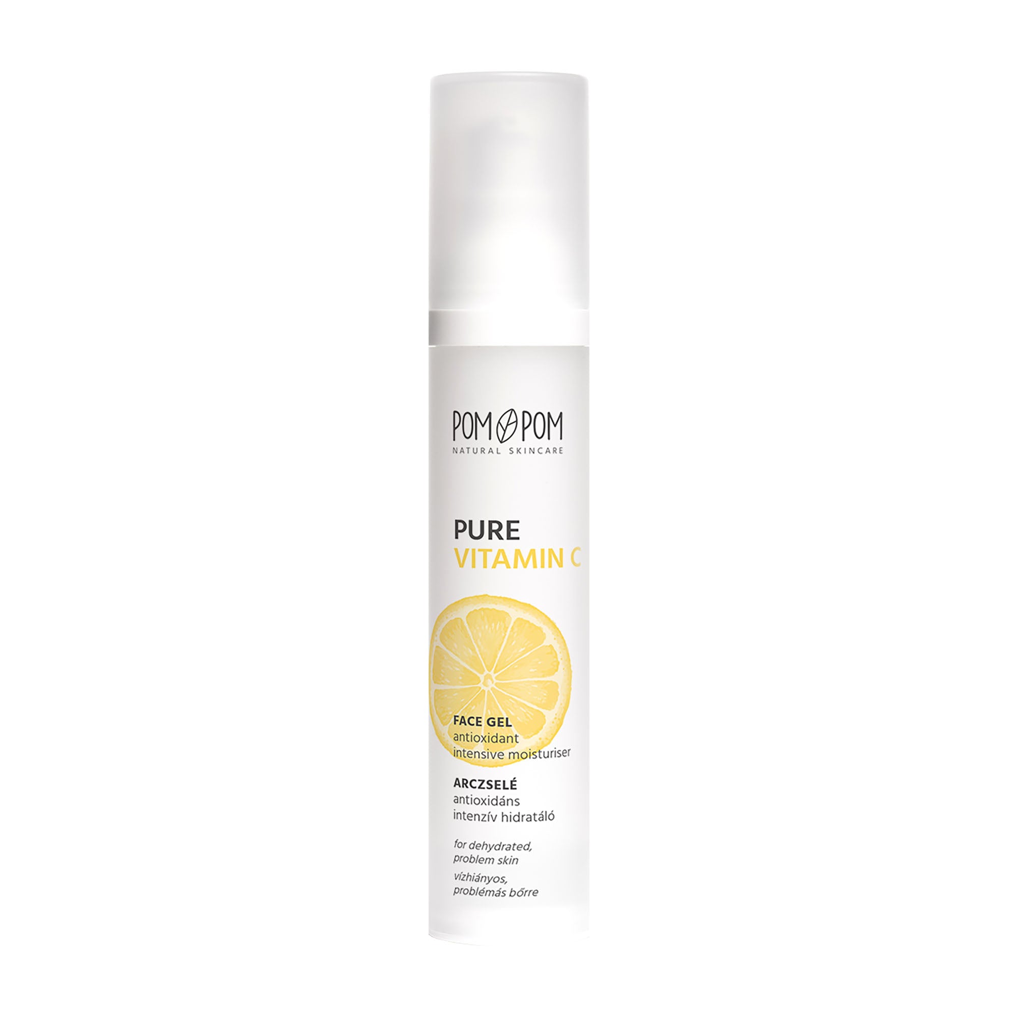 Pom-Pom Pure Vitamin C antioxidant face gel, 50 mL