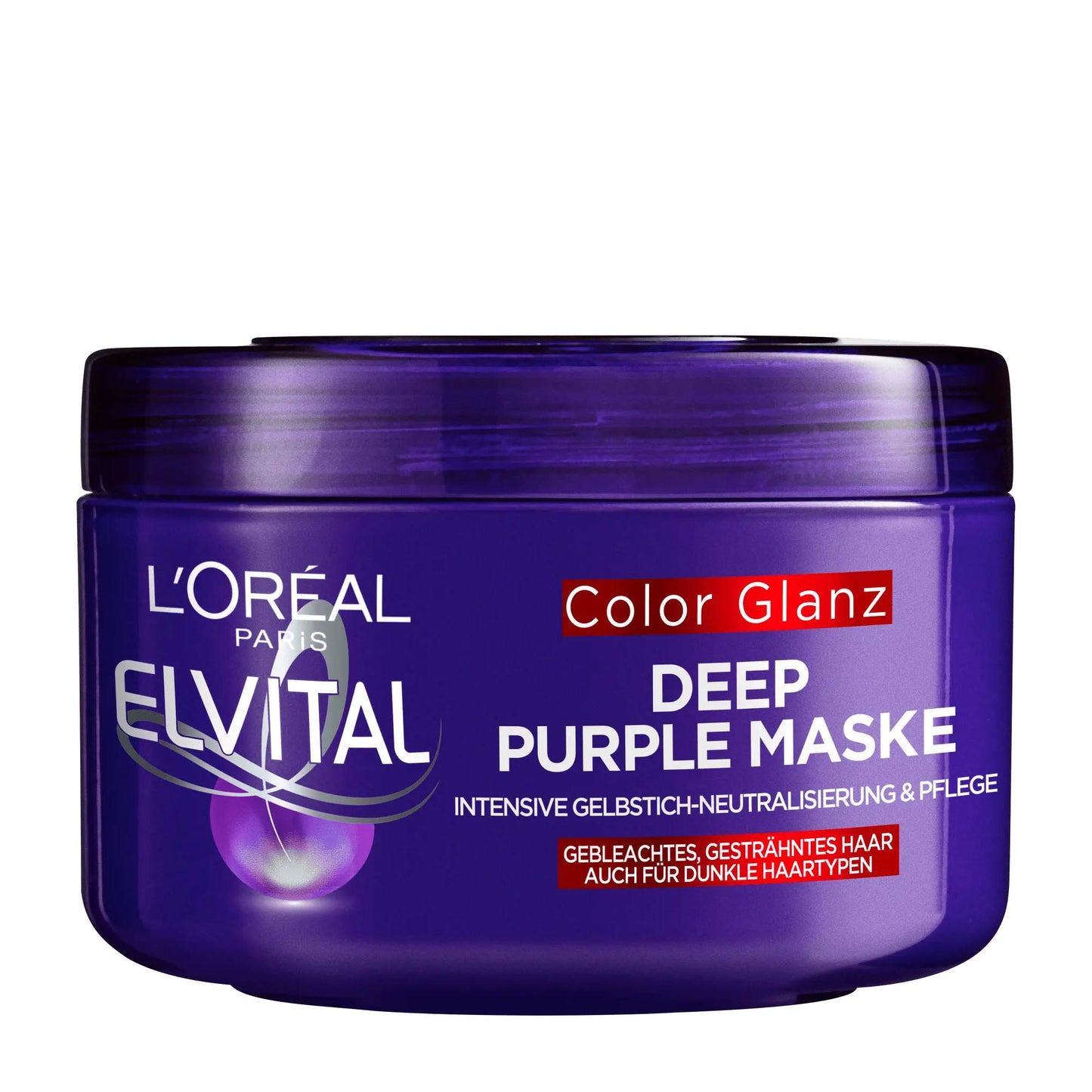 Loreal Paris Elvital Deep Purple Maske, 250 ml