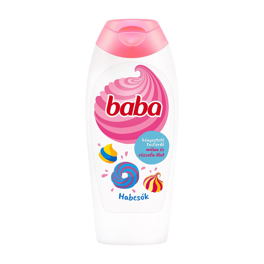 Baba Duschgel Himbeer- und Rosenholz, 400 ml