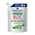 Dermaflora Aloe Vera natural liquid soap refill, 800 mL