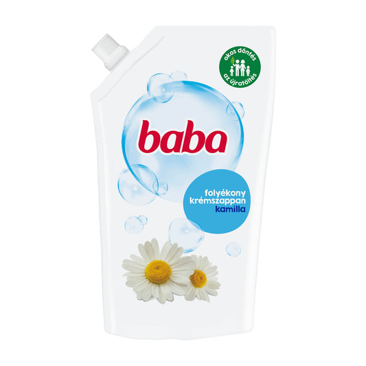 Baba Chamomile liquid cream soap refill, 500 mL