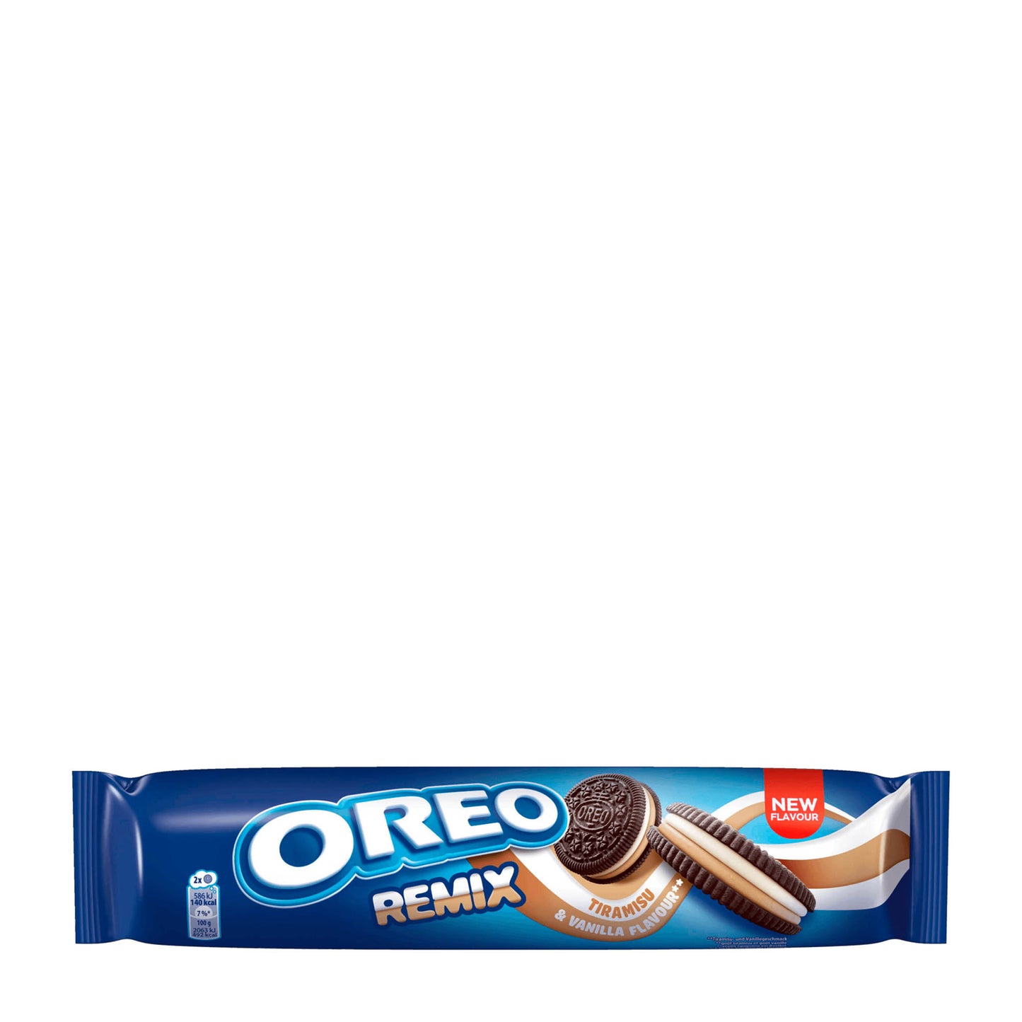 Oreo Remix Tiramisu & Vanille Sandwich Kekse, 157 g