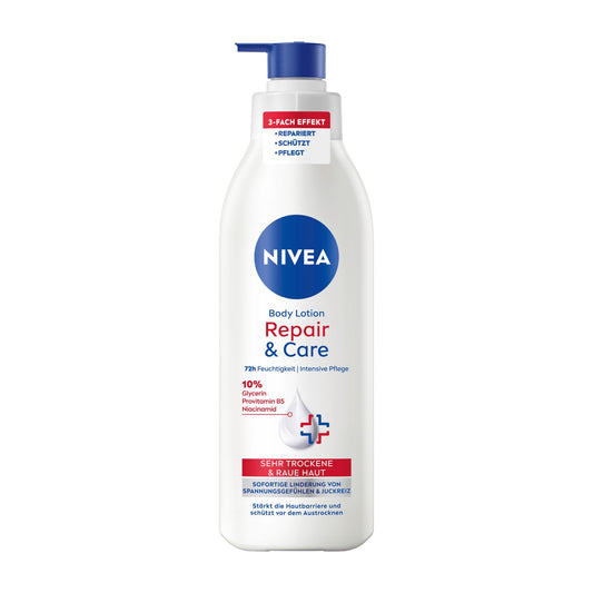 Nivea Repair & Care body lotion, 250 mL