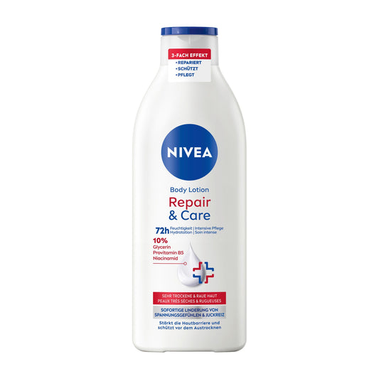 Nivea Repair & Care body lotion, 400 mL