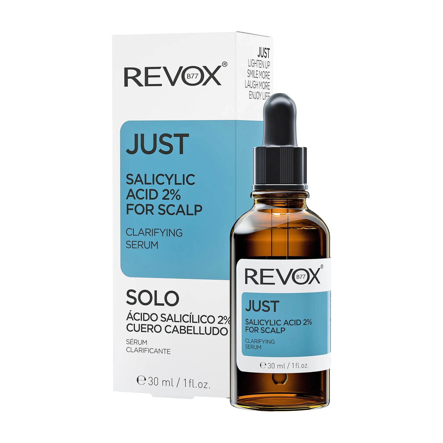 Revox B77 JUST Salicylsäure 2% für Kopfhautklärungsserum, 30 ml