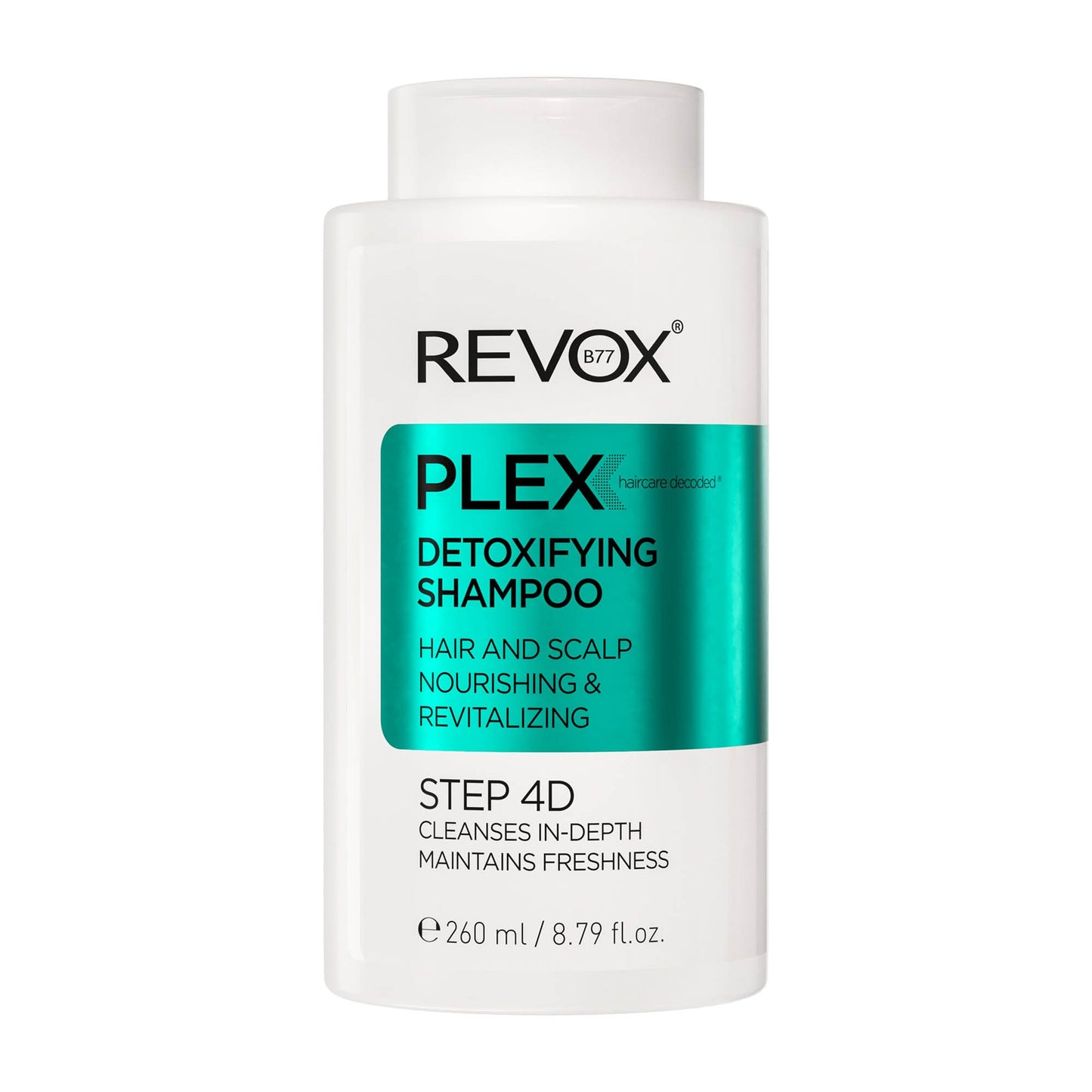 Revox B77 Plex Detoxifying shampoo, 260 mL