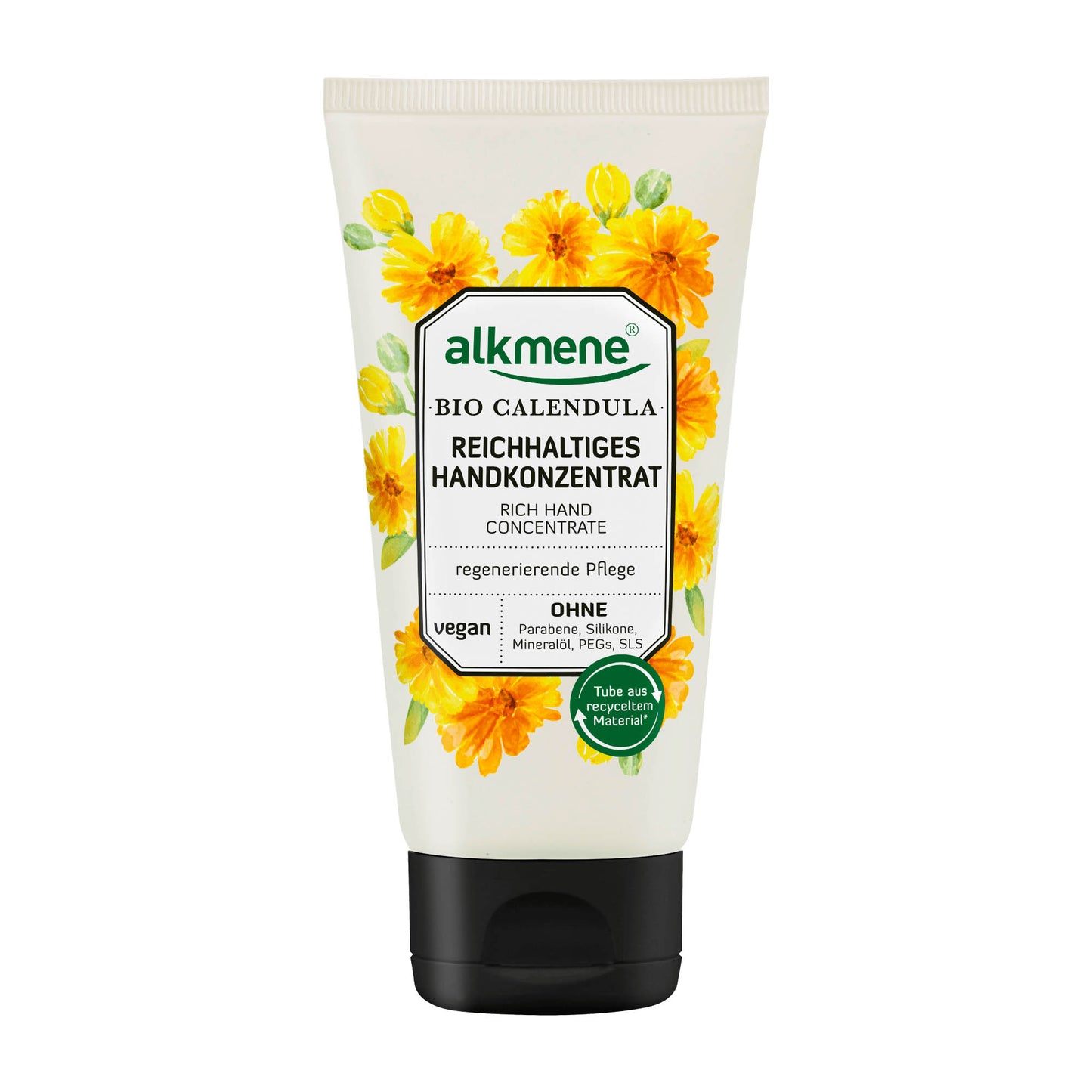 alkmene Calendula rich hand cream concentrate, 75 mL