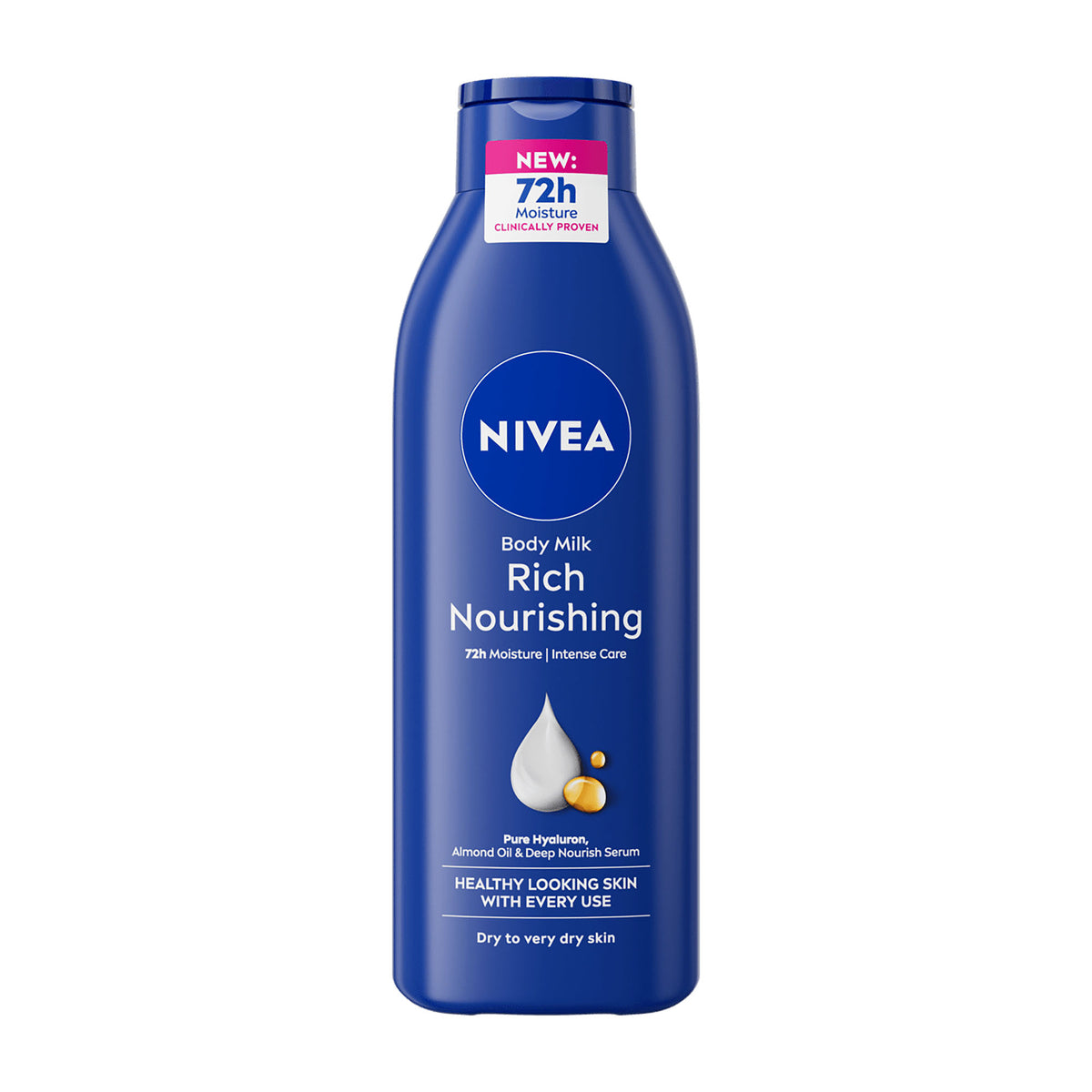 Nivea Body Milk RICH Nourishing for dry to very dry skin, 250 mL – Peppery Spot