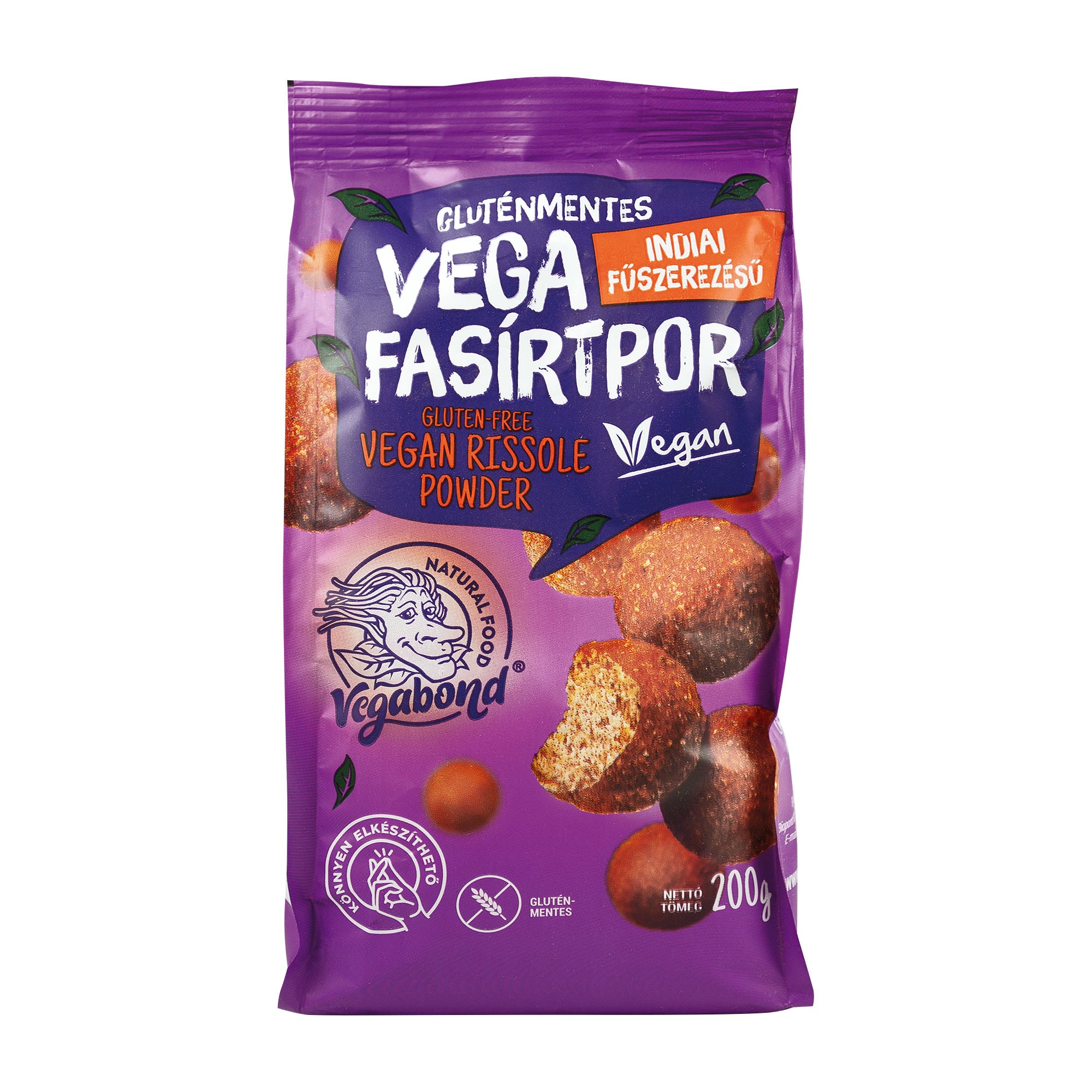 Vegabond Poudre de rissole végétalienne sans gluten à l'indienne, 200 g
