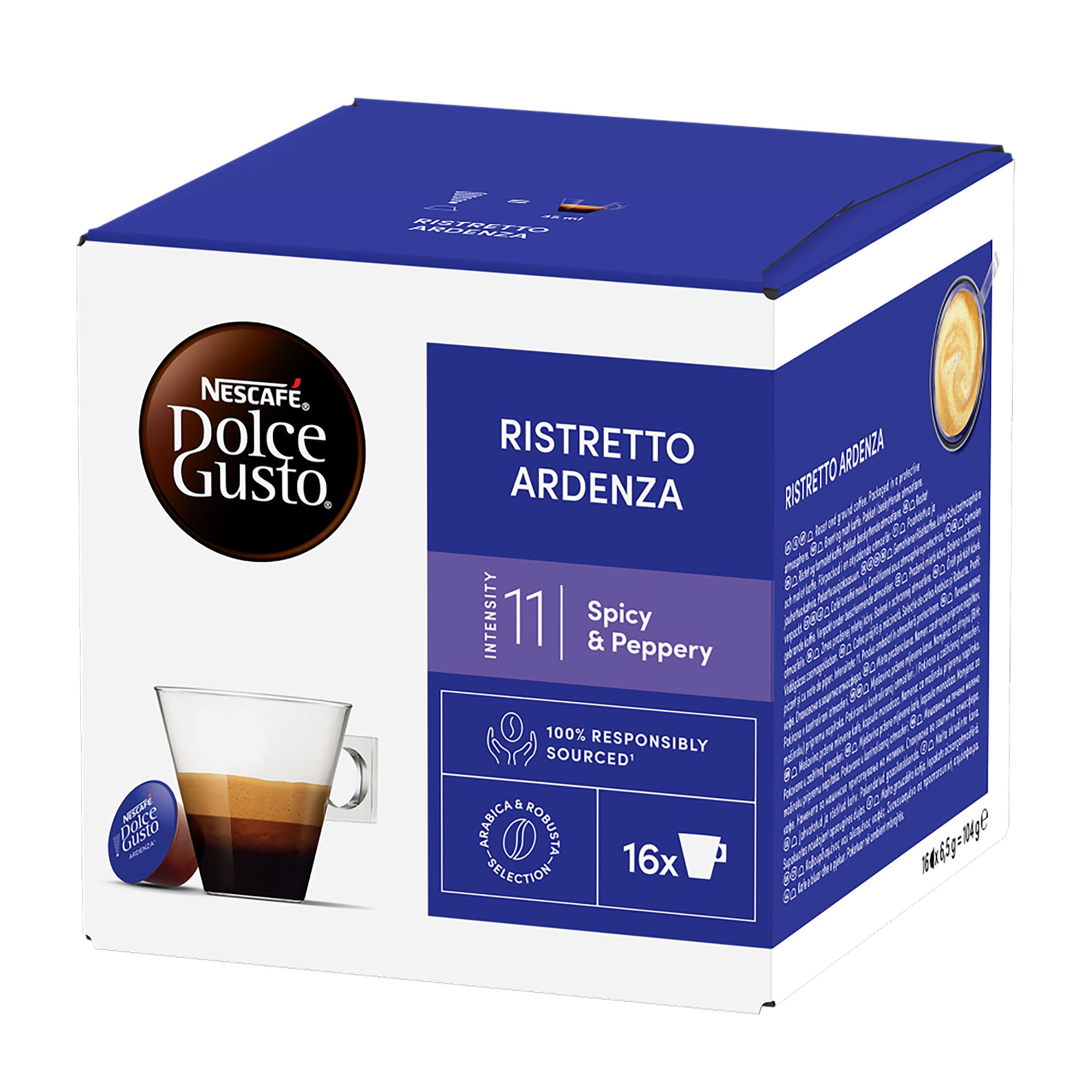 Nescafe Dolce Gusto Ristretto Ardenza Kaffeekapseln, 16 Tassen
