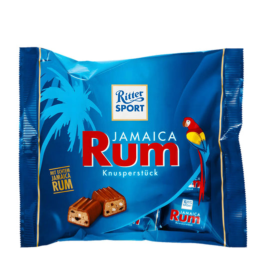 Ritter Sport Jamaica Rum Milk Chocolate Bites, 200 g