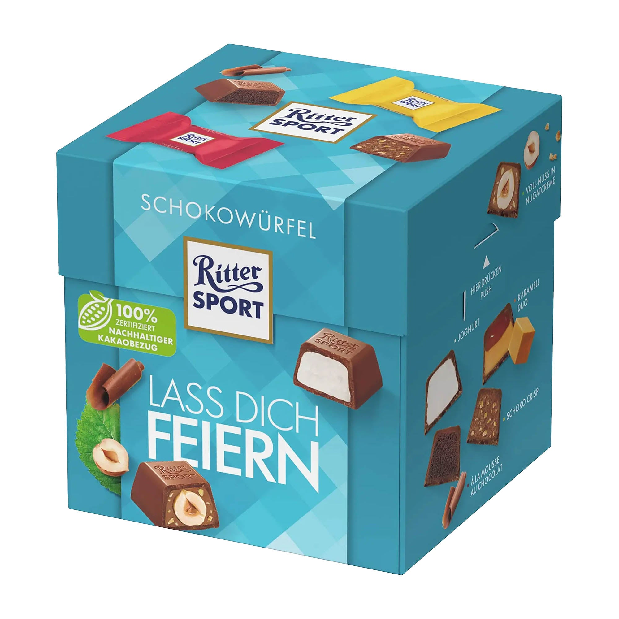 Ritter Sport Celebrate Yourself Milk Chocolate Bites, 176 g