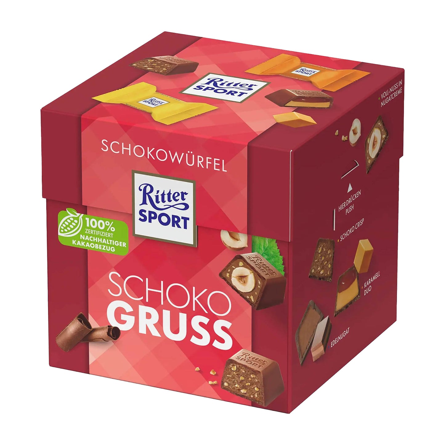 Ritter Sport Schokogrüße Vollmilch Schoko-Happen, 176 g