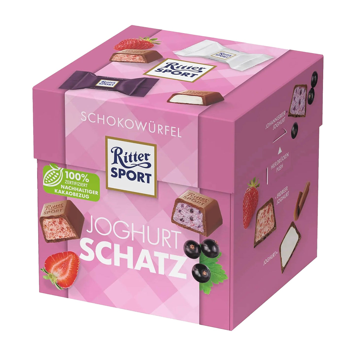 Ritter Sport Joghurt Schatz Vollmilch Schoko Happen, 176 g