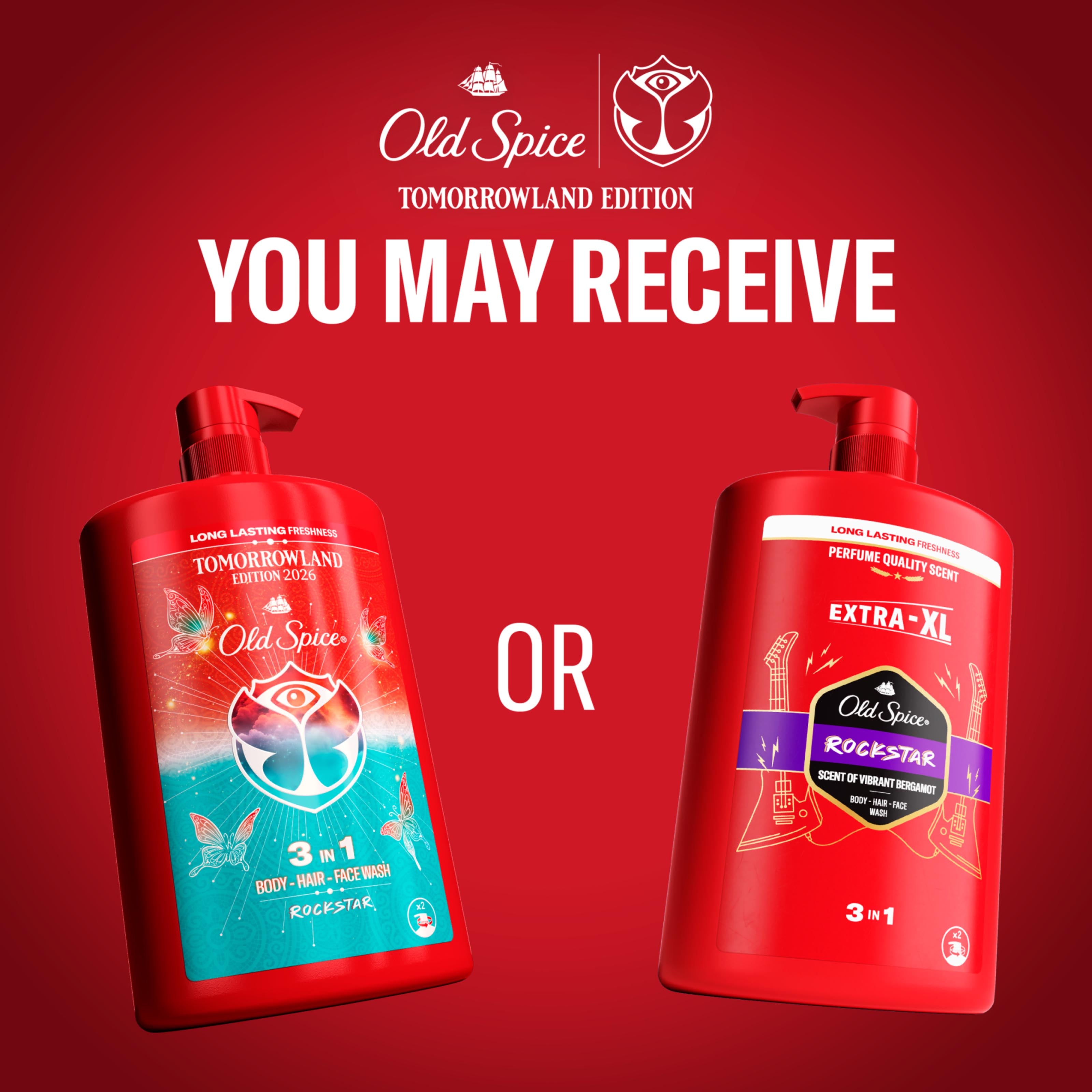 Old Spice Gel douche ROCKSTAR, 1000 ml