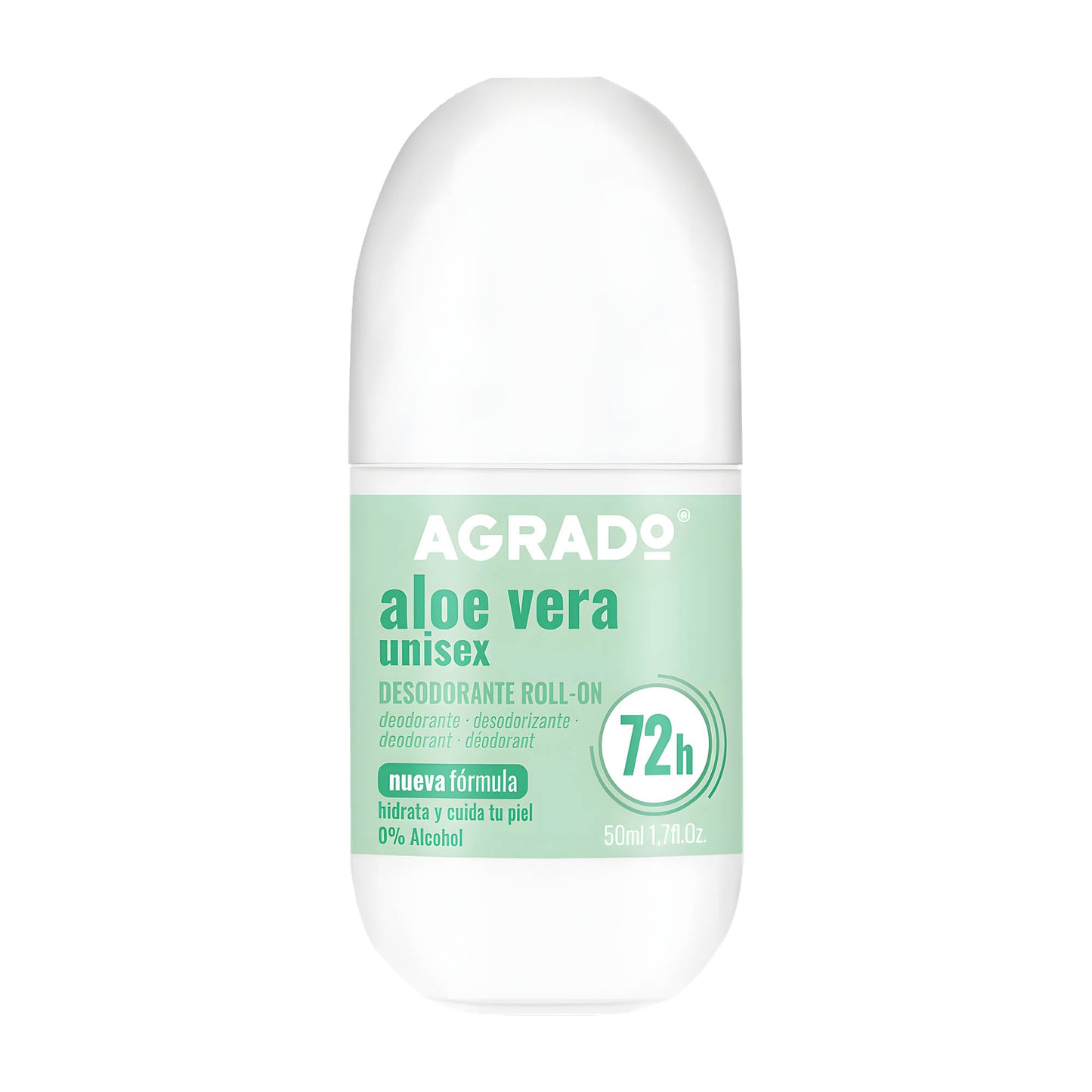 Agrado Aloe Vera Unisex Deo Roll-on, 50 ml